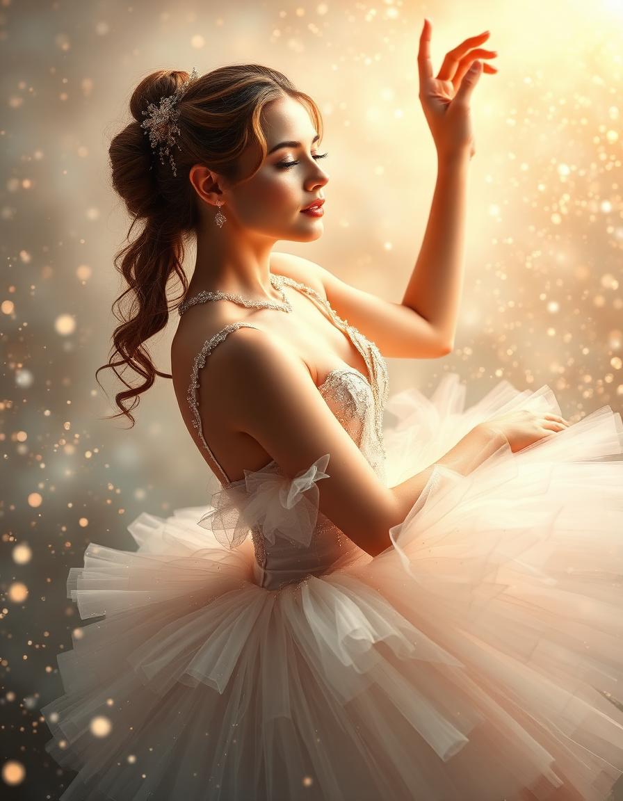 Sugarplum Ballet AI holiday photo booth theme example